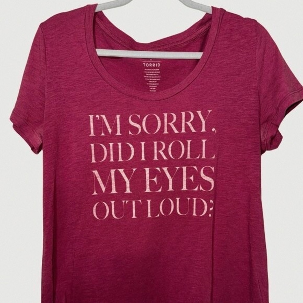 Torrid Women's Magenta Graphic Tee